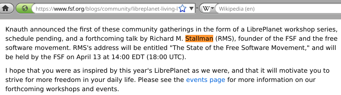 LibrePlanet: 'Living Liberation' Day two retrospective, and motivation for freedom
