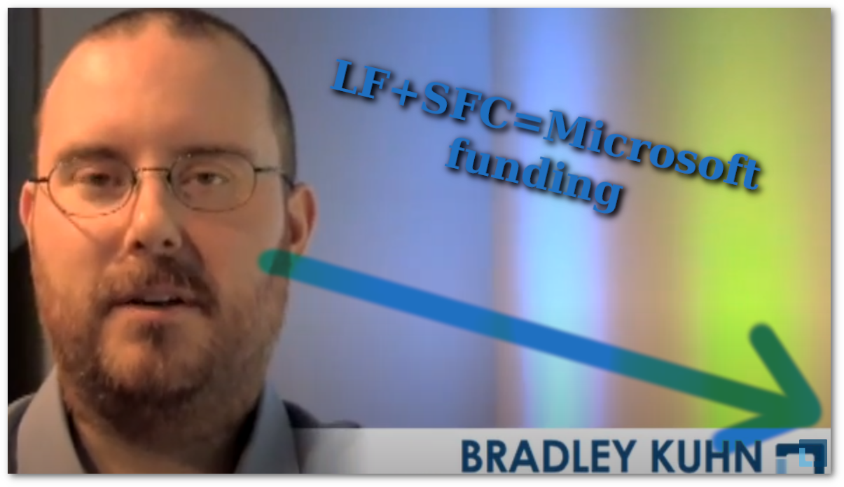LF+SFC=Microsoft funding