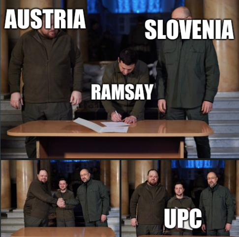 Austria, Slovenia, Ramsay, and UPC