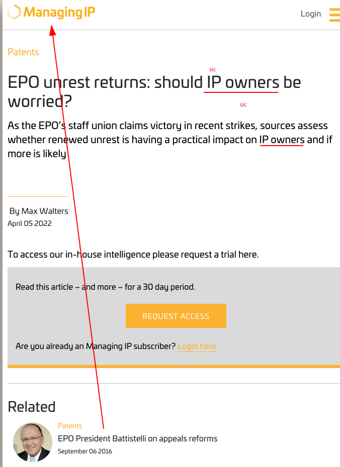EPO unrest returns: should IP owners be worried?