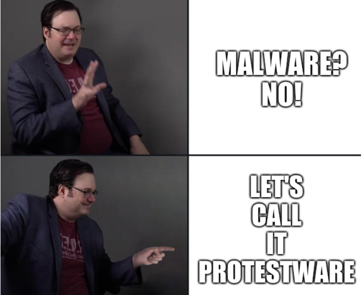 Brandon Sanderson No/Yes: Malware? No! Let's call it protestware