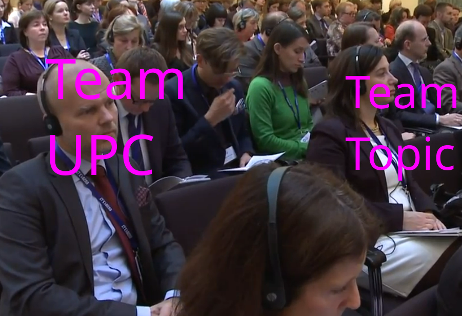 Team UPC; Team Topic
