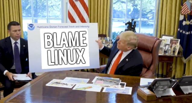 Blame Linux