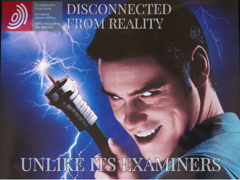 EPO: Disconnected from reality unlike its examiners
