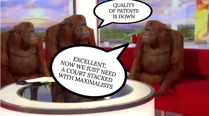 Orangutan interview: Quality of patents is down; Excellent, now we just need a court stacked with maximalists