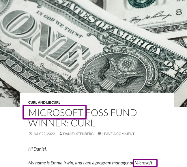 Microsoft bribes