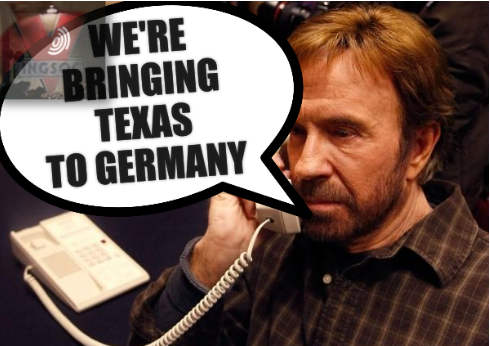 We're bringing Texas to Germany