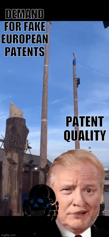 Patent quality; Demand for fake European patents