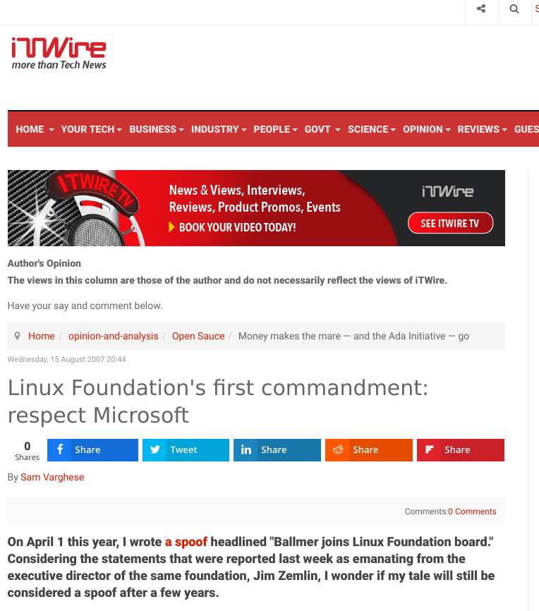 Linux Foundation's first commandment: respect Microsoft