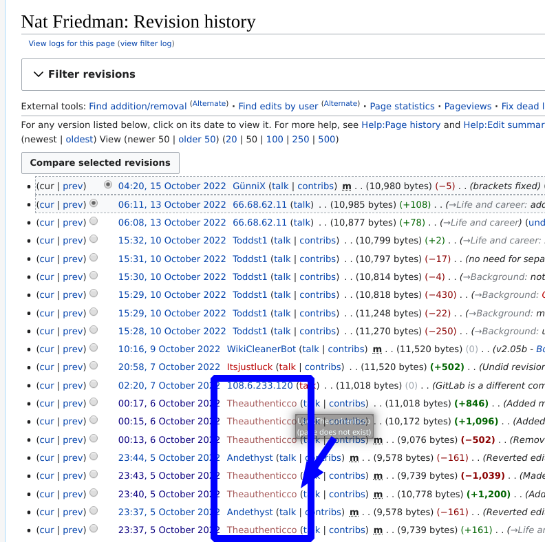Nat Friedman deletion