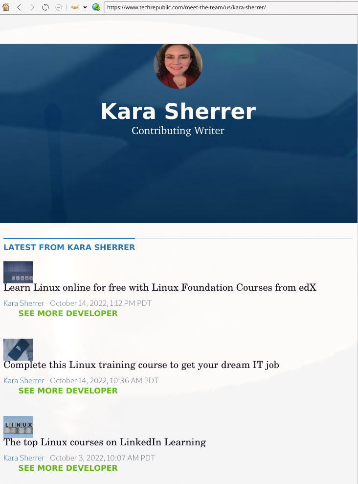 The top Linux courses on LinkedIn Learning by Kara Sherrer