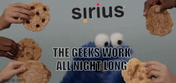 The geeks work all night long; While we 'manage' the office