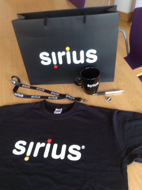 Sirius Open Source swag