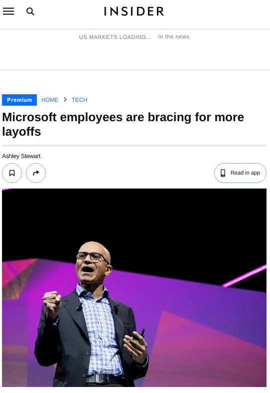 Microsoft employees are bracing for more layoffs