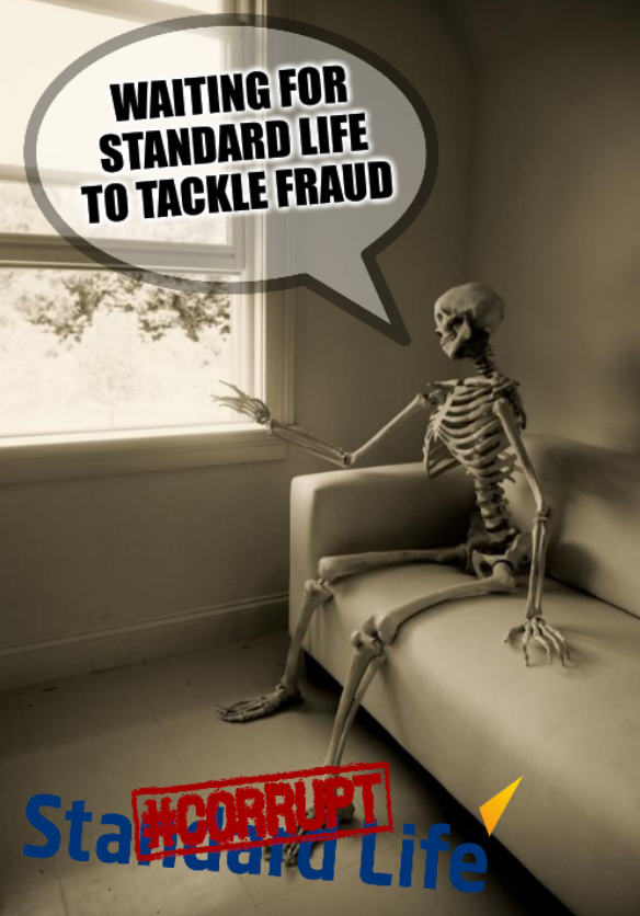 Skeleton Waiting: Waiting for Standard Life to tackle fraud
