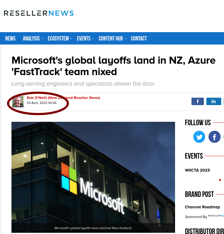 Microsoft's global layoffs land in NZ, Azure 'FastTrack' team nixed