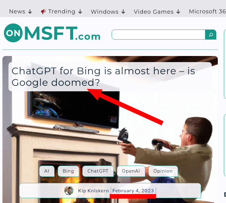 ChatGPT for Bing is almost here – is Google doomed?