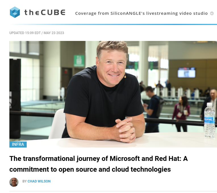 In an industry where collaboration and strategic alliances play a crucial role in driving technological advancements, Microsoft Corp. and Red Hat Inc. have emerged as key partners, solidifying their relationship over the past decade. Jeremy Winter (pictured), corporate vice president of Azure cloud-native and hybrid at Microsoft, recently discussed the significance of this partnership during...