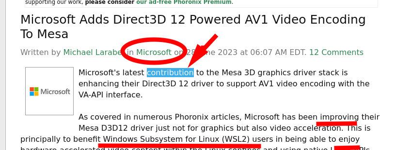 Microsoft Adds Direct3D 12 Powered AV1 Video Encoding To Mesa