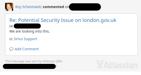 GLA security issue