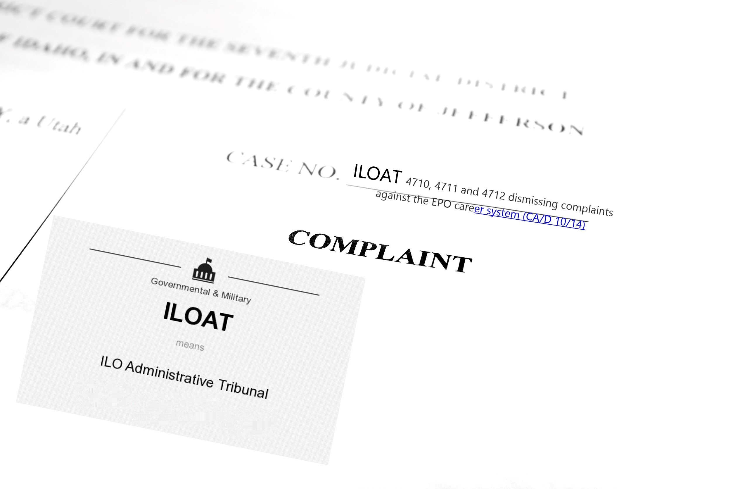 ILOATdissmissed complaints