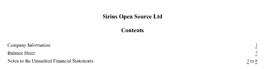 Sirius report for 2022 page 2