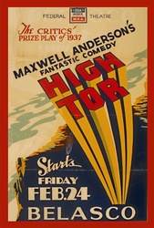 High Tor Vintage Comedy Poster