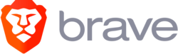 The logo of the Brave browser