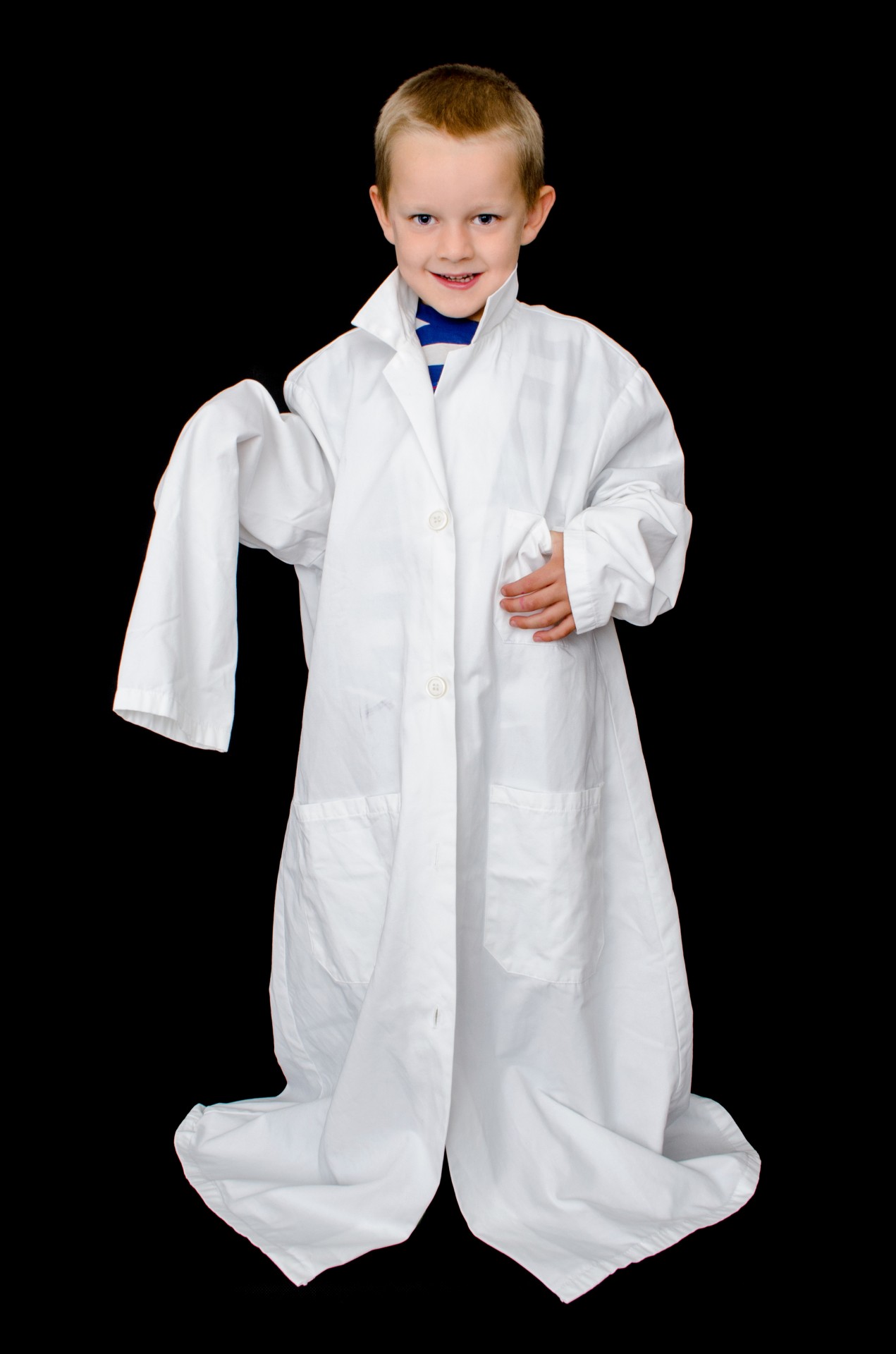 Child In The White Doctor Coat