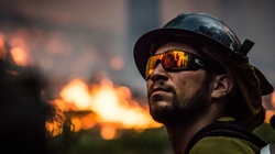 Portrait of a Forest Fire Fighter