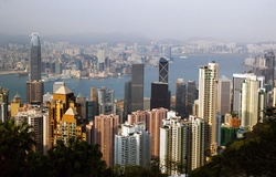 Cityscape View of Hong Kong