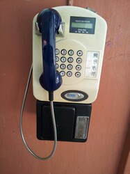 Old toll phone - public phone