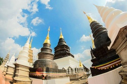 Wat Ban Den Wat Den slaee Sri Muang Gan Temple in Chiang mai, Thailand