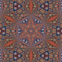 Armenian Carpet in Kaleidoscope K