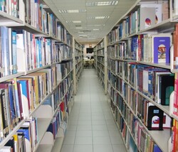 A library in a Malaysia campus