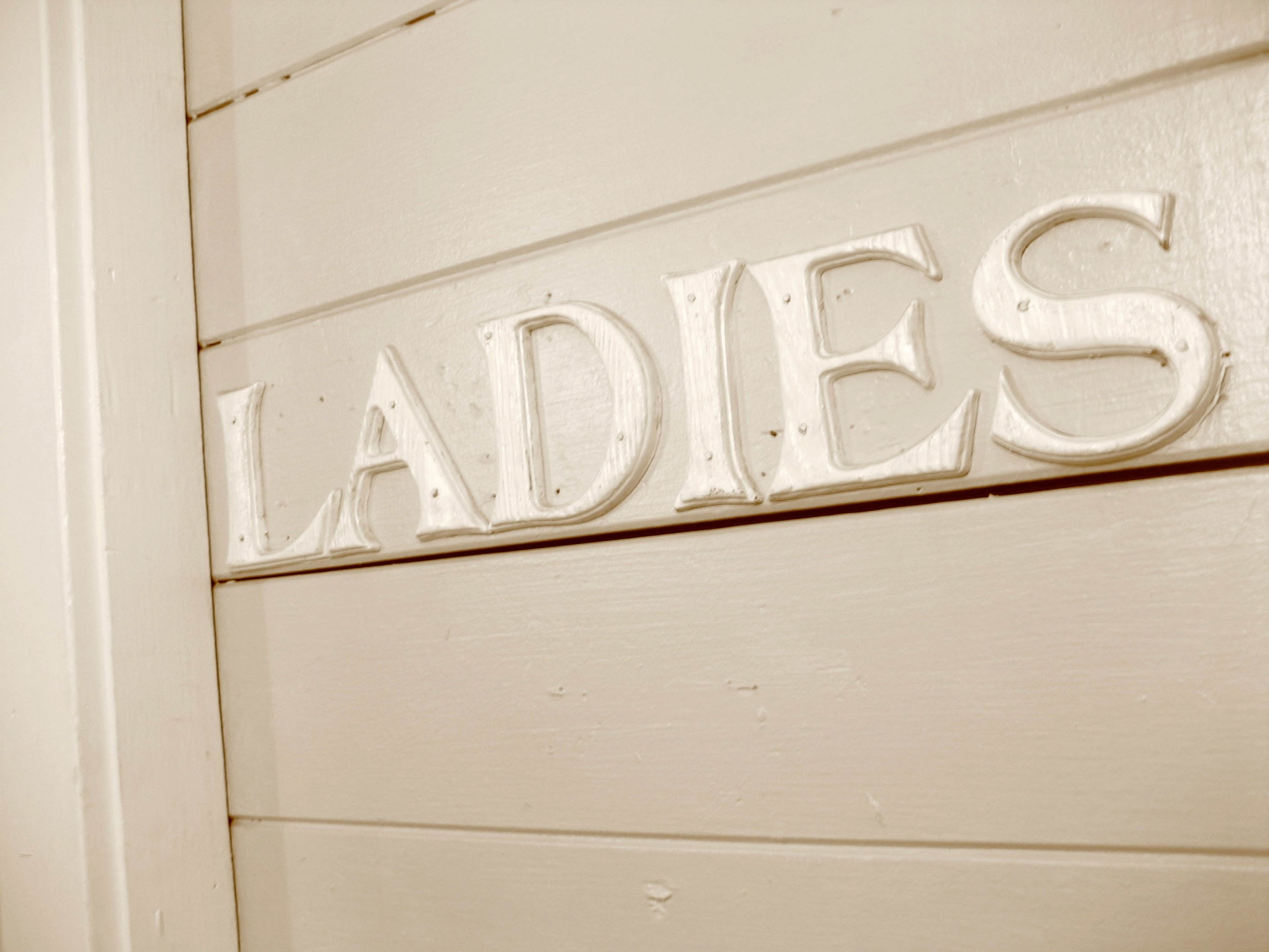 Ladies' Room: Where the line begins...