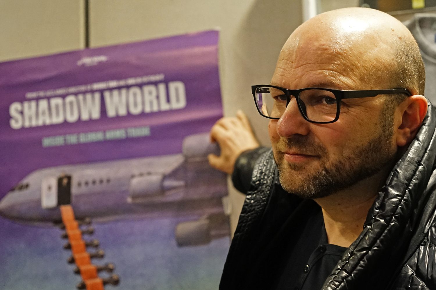 South African economist, arms industry espert, writer and former politician at the presentation of the documentary 'Shadow World: Inside the Global Arms Trade' in Copenhagen, Denmark - November 2016