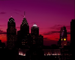 Skyline of the City of Philadelphia