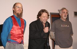 John Gilmore, John Perry Barlow and Mitch Kapor, founders of the Electronic Frontier Foundation