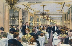 Restaurant Metropol Stockholm Sweden 1912 Public Domain