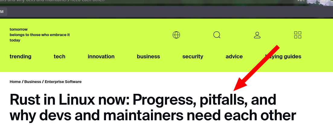 Rust in Linux now: Progress, pitfalls, and why devs and maintainers need each other 