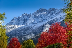 Autumn Landscape, France Alps