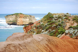 Coastline on the Great Ocean Road, Australia