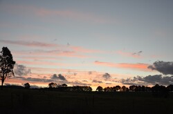 Yarra Valley Sunset Melbourne Australia