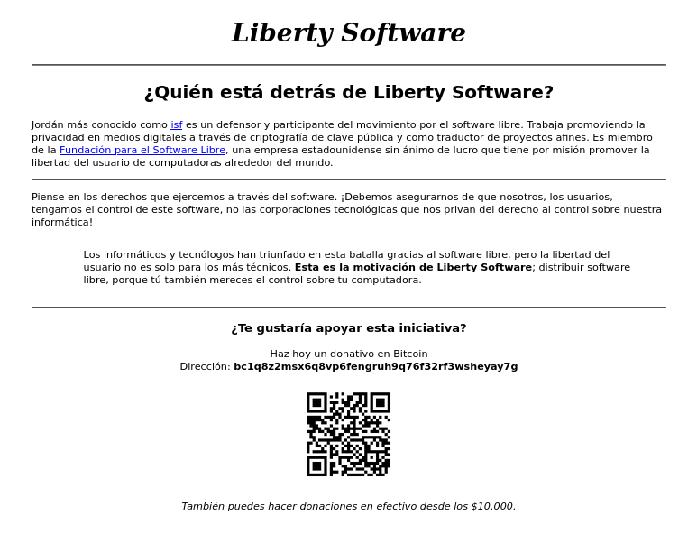 Liberty Software