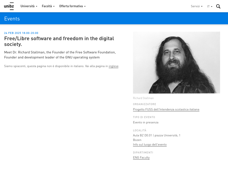 Meet Dr. Richard Stallman, the Founder of the Free Software Foundation, Founder and development leader of the GNU operating system