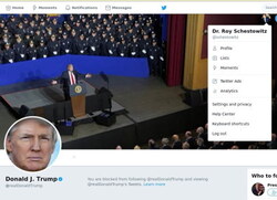 Trump Blocks Me in Twitter
