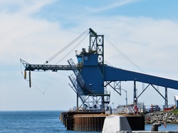 Rio Tinto mining facility to transport ore to the port of Havre St-Pierre, Quebec, Canada