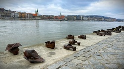 Shoes on the Danube memorial, Budapest, Hungary