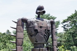 Robot from Laputa Castle in the Sky, as found at the Ghibli Museum in Tokyo, Japan.